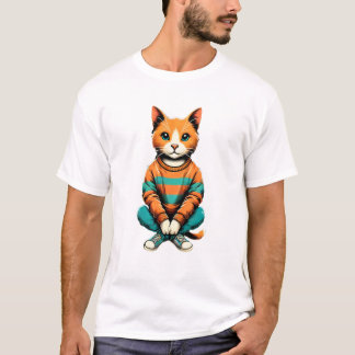 Camiseta Gato bonito
