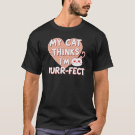Camiseta Gato Bonito Citação Engraçada Design