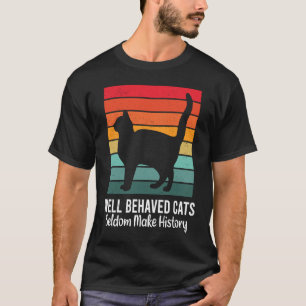 Camiseta Gato Bonito De Gatos Bem Comportados