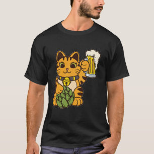 Camiseta Gato Bonito De Queijo Com Ilustração De Cartoon De