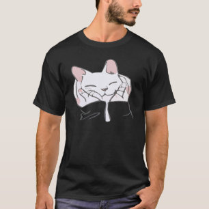 Camiseta Gato bonito e furioso, gatinho, picante de gato