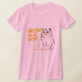 Camiseta Gato Bonito e Moinho