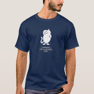Camiseta Gato Bonito, Gato Gordo E Ventilador Para Qualquer