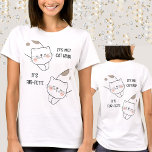 Camiseta Gato Bonito Nome Personalizado Funny Cat Lover T-s<br><div class="desc">Camiseta bonita e engraçada com um simples gato-cama para donos de gatos e amantes de gatos. Personalize facilmente todo o texto ou deixe algum dele vazio. Visite a loja para ver a linha de cheio dos produtos disponíveis. Kate Eden Art.</div>