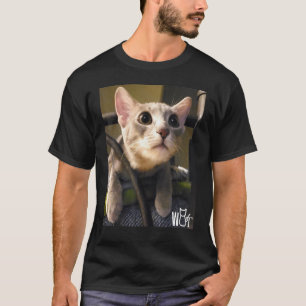 Camiseta Gato bonito para raparigas Gatos mulheres adultos 