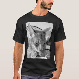 Camiseta Gato bonito para raparigas Gatos mulheres rapazes
