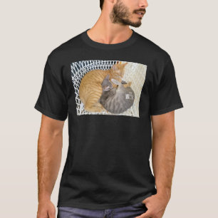 Camiseta Gato bonito para raparigas Gatos mulheres rapazes