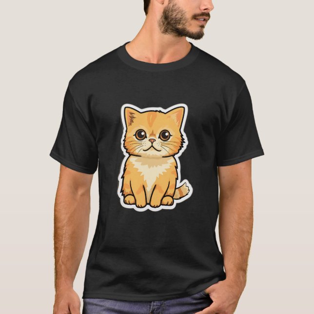 Camiseta Gato Bonito Que Parece (Frente)