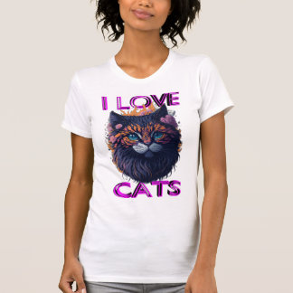 Camiseta Gato bonito s5