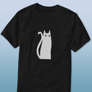 Camiseta Gato Branco