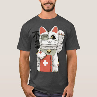 Camiseta Gato Branco azarado