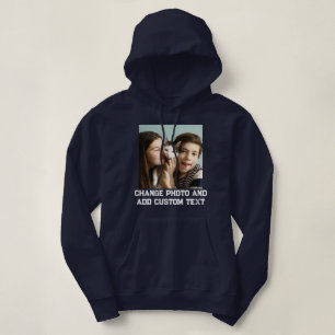 Camiseta Gato Branco Azul Marinho Mãe Família Foto de Anima