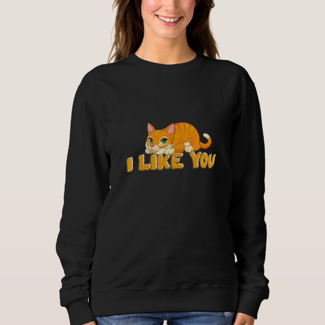 Camiseta gato brincalhão dizendo 1 (Frente)