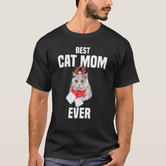 Camiseta Gato britânico de pêlo curto fofo com fantasia de 