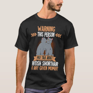 Camiseta Gato British Shorthair 37