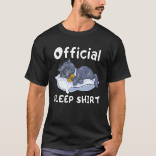 Camiseta Gato British Shorthair Dormindo no Travesseiro Eng