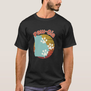 Camiseta Gato Cachorro Mãe Dia Das Mães Atlanta Geórgia Ama