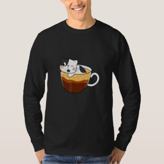 Camiseta Gato   Café   e Baristas