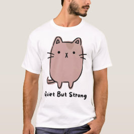 Camiseta Gato Calmo Mas Forte