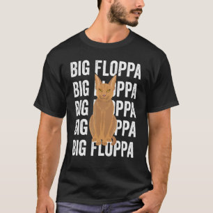 Camiseta Gato Caracal Big Floppa Meme_5