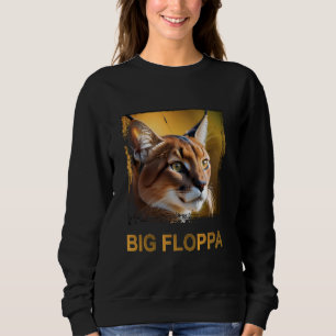 Camiseta Gato Caracal Gato De Chão Grande