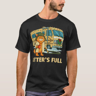 Camiseta Gato Cheio de Ninhadas