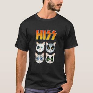 Camiseta Gato CHIAR Catito Miau Rocker Paródia Banda Gato E