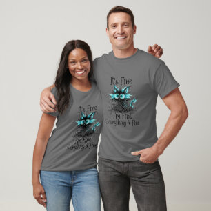 Camiseta Gato Chocado – Está Tudo Bem Gato Desgrenhado