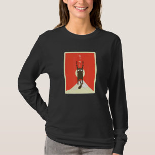 Camiseta Gato Chora Paisagem Mt Fuji Fundo Japonês Neko