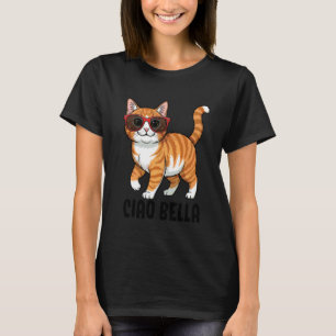 Camiseta Gato Ciao Bella