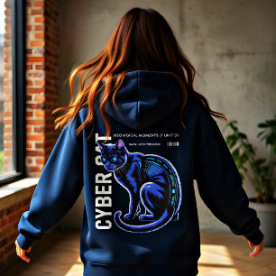 Camiseta Gato Cibernético Predador Apex - Presente de Ficçã