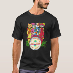 Camiseta Gato Clássico Sgt. Peppurr's Lonely Hearts Funny C