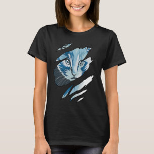 Camiseta Gato Colorido de Gato Torto Roupa