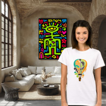 Gato Colorido em Arte de Balão de Ar Quente