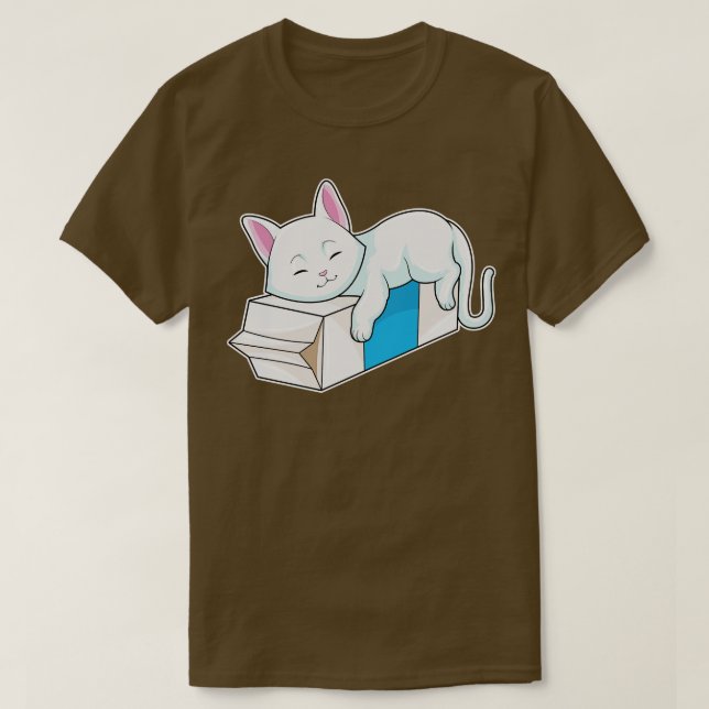 Camiseta Gato com leite (Frente do Design)