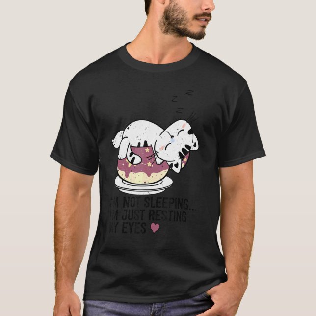 Camiseta Gato com Mug de Café Proprietário (Frente)