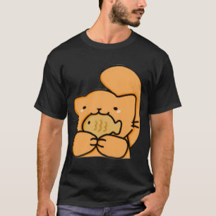 Camiseta Gato com Peixe Taiyaki