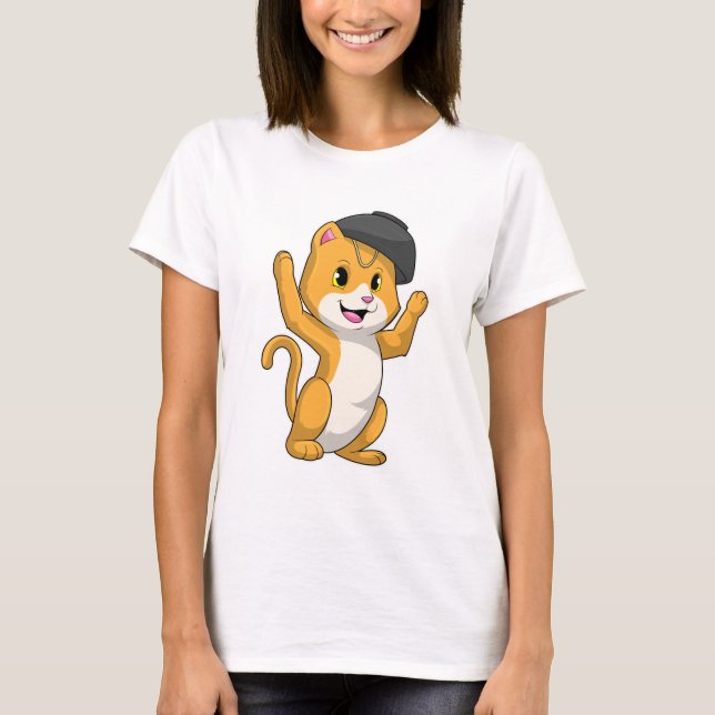 Camiseta Gato com Ramen Bowl (Frente)