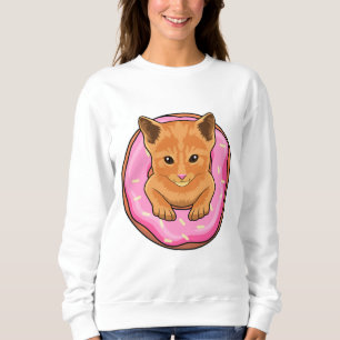 Camiseta Gato com Rosquinha