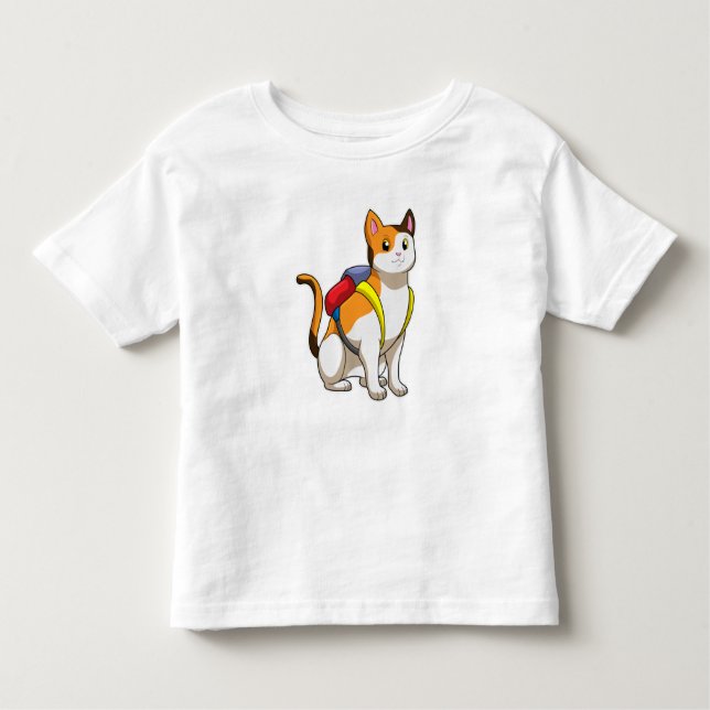 Camiseta Gato com Satchel (Frente)