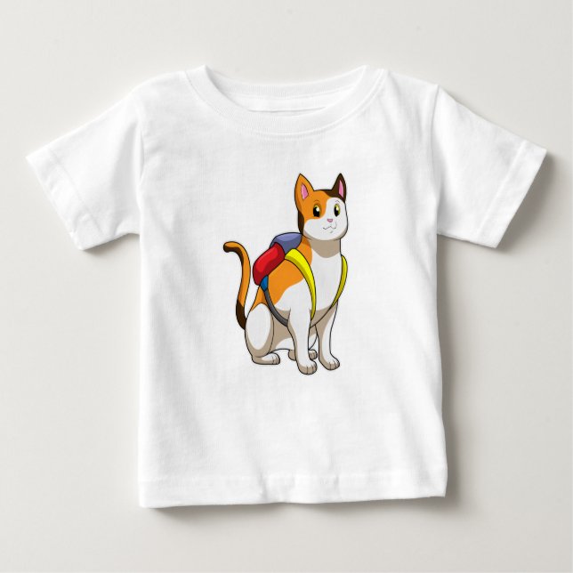 Camiseta Gato com Satchel (Frente)