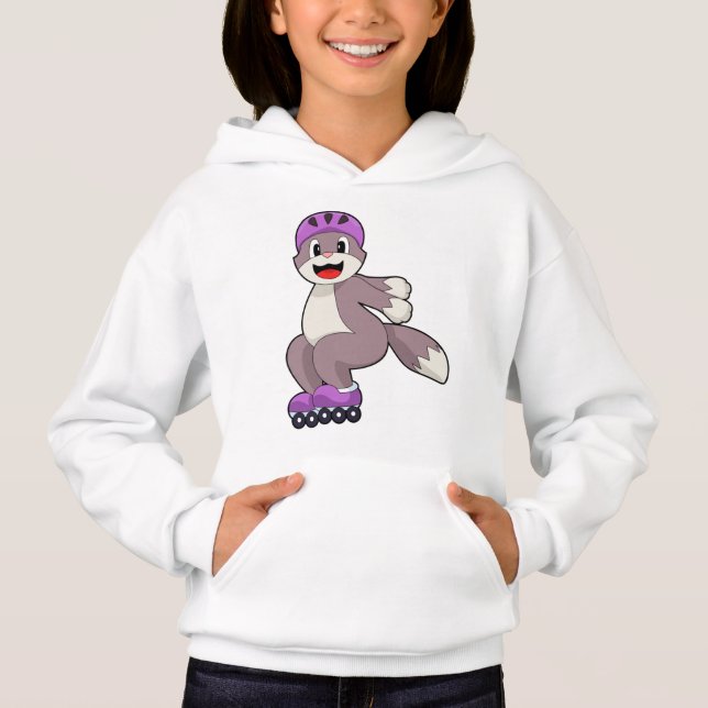 Camiseta Gato com skates (Frente)