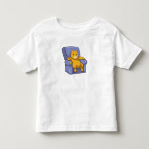 Camiseta Gato com Sofá