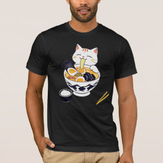 Camiseta gato come comida chinesa