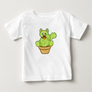 Camiseta Gato como Cactus