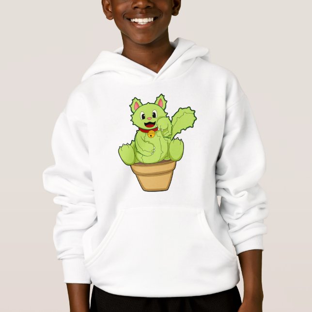 Camiseta Gato como Cactus (Frente)