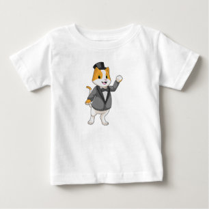 Camiseta Gato como Noivo com Laço