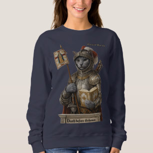 Camiseta Gato Conquistador Russian Blue – Honra e Legado