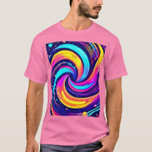 Gato cosmico colorido