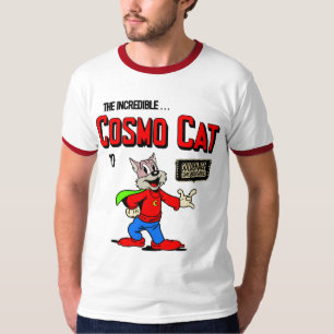 Camiseta Gato Cosmo Clássico de 1950